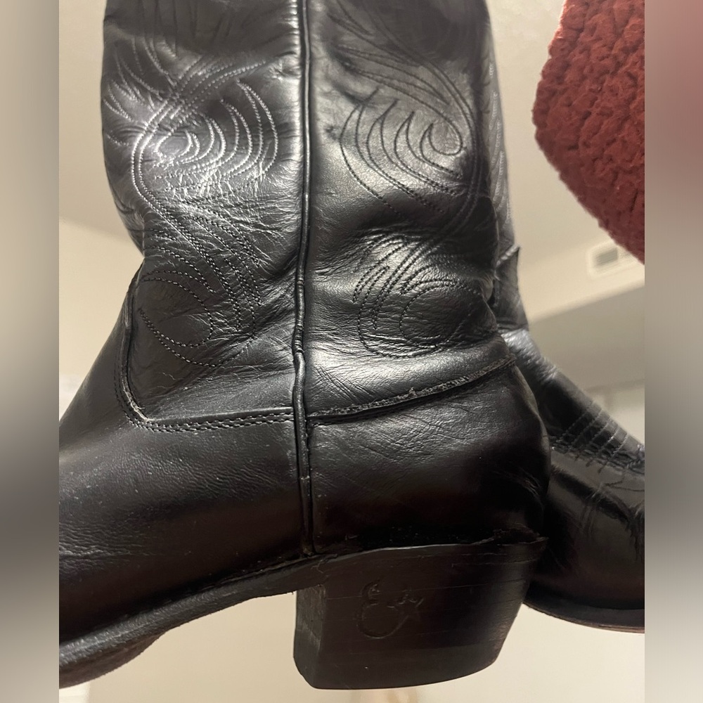Classic black boots